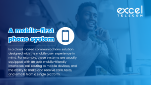 what is a mobile first phone system excel telecom infographic